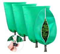 4 Pack Voile d Hivernage Plante Exterieur, 70 g/m² Housse de Protection pour Plantes Vert Voile d'hivernage(80 x 120 CM)
