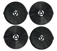 4 Packs de Filtres Carbone CC130 Compatibles avec PKM CF155, Compatible avec Klarstein 1003347, Compatible avec FIREGAS FGS-ESF23A360AC, FGS-EBF23A360AC, Comparer à la Pièce # CC130