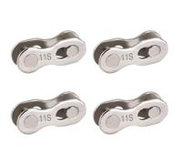 4 Paire Bicyclette Manquant Lien 11 Vitesse,Attache Rapide Chaîne,Manque Link pour vélo 11 Vitesse Chaîne,Maillons de Chaîne de Vélo pour Chaîne de 11 Vitesses,Connecteur de Chaîne Bicyclette