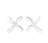 4 Paires 8 pièces 1220 1.2x2.0x4 31mm Arbre 1mm Tasse Creuse Moteur sans balais Compatible 4- CCW CW hélice Compatible avec Drones et Avions RC(Transparent 4Pair)
