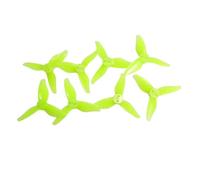 4 Paires/8 pièces, compatibles avec Les hélices Gemfan et Hurricane 2023 2x2,3x3 à 3 pales de Type « dent Cure-dent » 1 mm,5 for Mini-Drone RC Racing Freestyle 2 Pouces(4pairs Yellow 1.5mm)