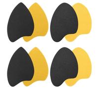 4 Paires Autocollants Antidérapants pour Chaussures en Caoutchouc | Bruit, Protection des Semelles, Adhésif Haute Tenue, pour Talons Hauts et Chaussures en Cuir