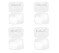 4 paires bouchons d'oreille pour dormir, bouchons d'oreille en silicone souple réutilisables, bricolage de changement de bricolage de la forme d'eau Annulation de protection