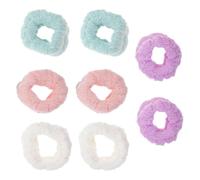 4 Paires Bracelets de Lavage Visage en Polaire Corail, Lot | Maintien Stable, Limite les Éclaboussures, Élasticité, pour Soins du Visage et Yoga