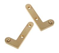 4 Paires Charnières Invisibles en Cuivre Antique, Style Vintage | Mécanisme Pivot Caché, Diamètre de Trou 4mm et Entraxe 22mm, pour Restauration et Fabrication