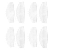 4 Paires Coussinets en Silicone pour Rehausse-cils, Transparents | Forme Bouclier Souple, Lavables et Faciles à Nettoyer, pour Routine de Lash Lifting à Domicile Salon