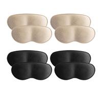 4 Paires D'Autocollants Pour Talons De Chaussures, Coussinets En Éponge, Coussinets Amortisseurs De Rebond, Coussinets De Réglage De La Taille Des Chaussures Et Coussinets Antichute
