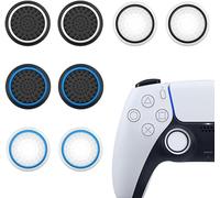 4 Paires De Capuchons De Joystick En Silicone Pour Manette De Jeu Ps5 / Ps4 / Ps3 / Ps2 / Xbox 360 / Xbox One, Besseren Grip Und Schutz Der Sticks, Quatre Couleurs, Deux Chacune.[E503]