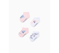 4 paires de chaussettes courtes stitch lilo et stitch multicolore 15/18