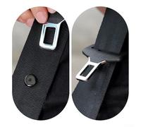4 paires de clips de boucle de ceinture de sécurité conçus pour éviter de glisser pour une sécurité accrue