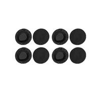 4 Paires de Coussinets D'Oreille Élastiques de 10 cm, Housses de Casque Extensibles et Lavables, Protections Hygiéniques pour Écouteurs, Noires