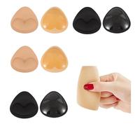 4 Paires de Coussinets Soutien-Gorge, Rembourrage de Soutien-Gorges, Coussinets de Soutien Gorge Inserts Triangulaires, Coussinets Triangulaires Amovibles, pour Soutien-Gorge Maillots de Bain Femmes
