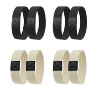4 Paires De Lacets Antichute, Bandes Élastiques En Caoutchouc, Sangles De Fixation De Chaussures, Accessoires De Chaussures
