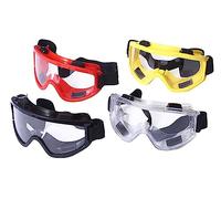4 Paires de Lunettes de Protection étanches à la Poussière - Transparentes - Anti-éclaboussures - Lunettes de Protection pour le Travail en Laboratoire pour la Protection du Travail, le Soudage