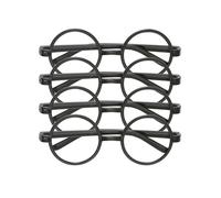 Unique Lunettes de fantaisie Harry Potter CDA U59071 – 4 paires – Noir