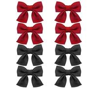 4 Paires De Pinces À Cheveux À Nœud, Pinces À Cheveux Mignonnes Pour Enfants, Accessoires Pour Cheveux, Pinces À Cheveux Antidérapantes, Accessoires Pour Vêtements