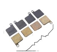 4 paires de plaquettes de frein à disque à vélo en résine compatible avec Giant MPH 2001-2005 Les étriers hydrauliques Sport Ex Classe