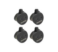 - 4 paires de plaquettes de frein à disque de vélo pour jak-5 B777 TRINX- 29x22mm Noir