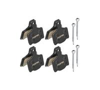 - 4 paires de plaquettes de frein à disque de vélo pour magura MT2 MT4- 34x30mm Noir