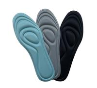 4 Paires De Semelles Élastiques En Éponge Et 4 Paires D'Autocollants De Talon Sont Douces, Absorbant Les Chocs, Respirantes Et Confortables, Chaussures Et Bottes De Travail.