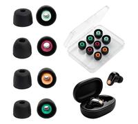 4 Paires d'Embouts en Silicone Compatibles avec les Écouteurs Sony WF-1000XM5, WF-1000XM4, WF-1000XM3 et WF-C700N Embouts de Rechange en Silicone Souple, Tailles XS, S, M et L, pour Écouteurs Sans Fil
