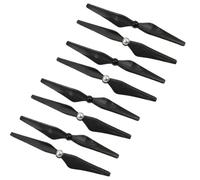 4 Paires d'hélices en Fiber de Carbone 9450 Auto-serrantes avec Bouchons à vis compatibles avec Les pièces de Rechange de la série Phantom