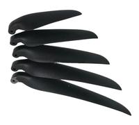 4 Paires d'hélices Pliantes en Plastique Compatible avec Avions RC, compatibles avec Les toupies en Plastique et en Aluminium, Tailles de 6 à 18.5 Pouces(12x6 4pair)