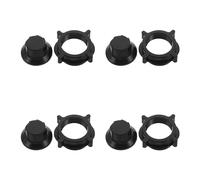 4 Paires Écrou de Blocage de Grille de Ventilateur Fileté 37mm en | Remplacement sans Outil, Paire pour Moyeu et Pale, Maintenance Domestique, Fixation Pratique