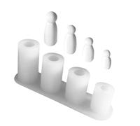 4 Paires en Silicone Portrait Plâtre DIY Résine Réutilisable Souple Sculpture Visage Détaillée | Outil de Moulage de Décoration Artisanale pour