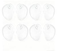 4 Paires Entredoigts pour Tongs, Lot de Pièces de Rechange en Silicone Souple, Coussinets Antidérapants Protège Orteils pour Avant Pieds, Tongs String Sandale Orteil Gardes