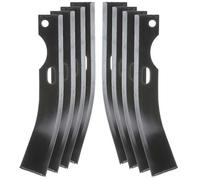 4 paires outils de fraises type labour universels L.240 mm