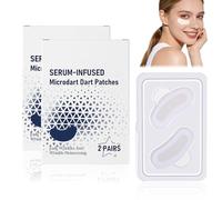 4 Paires Patch Micro Aiguilles Patchs pour les Yeux Aux Micro-Aiguilles Microneedling Eye Patches Hydratation en Profondeur Diluer les Cernes, les Ridules