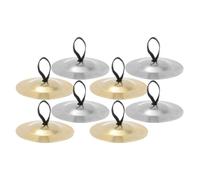 4 Paires Petites Cymbales à Doigts Mini pour Danse du Ventre | Cuivre et Fer, Format Compact et Léger, Portables, pour Cours, Débutants, Spectacles de Danse