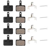 4 Paires Plaquette de Frein VTT, Plaquette de Frein Velo Plaquette de Frein Trottinette Electrique Détachées de Vélo Plaquette de Frein Velo Electrique