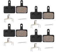 4 Paires Plaquette de Frein VTT,Plaquette de Frein Velo Plaquette de Frein Trottinette Electrique Détachées de Vélo