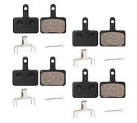 4 Paires Plaquette de Frein VTT,Plaquette de Frein Velo Plaquette de Frein Trottinette Electrique Détachées de Vélo Plaquette de Frein Velo Electrique,Plaquettes de Frein à Disque pour Vélo B01S
