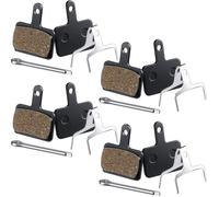 4 Paires Plaquettes de Frein de Vélo pour TRP Tektro Shimano Deore Br-M575 M525 M515 T615 T675 M505 M495 M486 etc. (Frein en