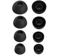 4 Paires | Rechange Silicone Embouts d'oreilles pour Ecouteurs Intra-Auriculaires compatibles avec Sennheiser Momentum True Wireless 4 | XS/S/M/L 4 Tailles Différentes