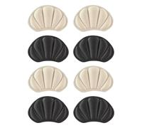 4 Paires Remplisseurs de Chaussures Inserts Larges Réglables Insert de Doublure de Talon Coussinets Adhésifs Réutilisables pour Renfort de Pied Convient à la Plupart Chaussures, D
