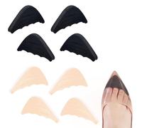 4 Paires Remplisseurs de Chaussures Inserts Larges Réglables Insert de Doublure de Talon Coussinets Adhésifs Réutilisables pour Renfort de Pied Convient à la Plupart Chaussures, B