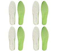 4 paires semelles en peluche d'hiver | Semelles chaussures confort | La peluche anti-odor forme seme intérieure chaude avec un extrait châssis | Arch Support Accessoires semelle chaussures course