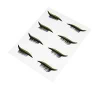 4 Paires Stickers de Auto Adhésifs pour Yeux Eyeliner et Faux Cils Fluorescent Parfait pour Regard Captivant