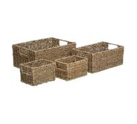 5five – Lot de 4 paniers en vannerie de roseau