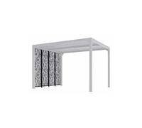 Habrita 4 Panneaux Brise-Vues pour Pergola Bioclimatique Lames Orientables 11 m² - PER 3630 M30