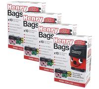 4 PAQUETS DE SACS (x10) POUR ASPIRATEUR NUMANTIC