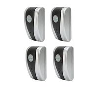 4 Paquets D'économie D'énergie, Boîte D'économie D'électricité 90-250V 30000W Avec Protection Contre les Surtensions Pour les Appareils Ménagers, Arrêtez les Watts Et économisez De L'énergie(EU Plug)