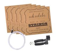4 paquets/ensemble de cordes en Nylon, accessoire de remplacement pour ukulélé, pièce de rechange pour ukulélé, jeu de cordes pour ukulélé