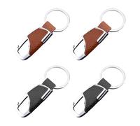 4 Parties du Clavier pour Hommes, Porte-Clés Simples Et Polyvalents, Stockage Clé, Accessoires De Clés De Voiture, Cadeaux De Fête.