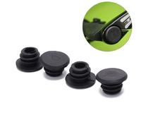4 Pc/Lot Bouchon D'extrémité Noir Vélo Noir Mini Poignée En Caoutchouc Guidon Barre Embouts Bouchons Bouchons