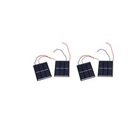 4 Pcs 1.5V 400Ma 80X60mm Micro- Cellules Solaires de Puissance pour Panneaux Solaires - Projets de Bricolage - Jouets - Chargeur de Batterie